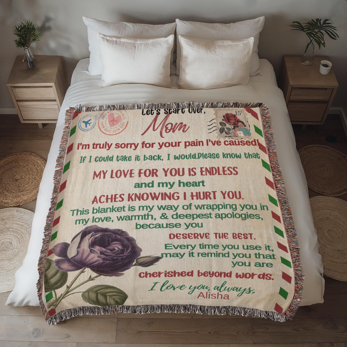 Apology Blanket for Mom