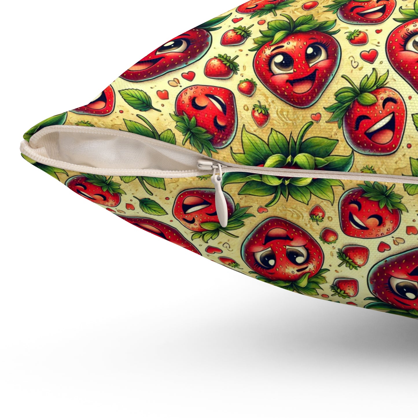 Spun Polyester Square Pillow