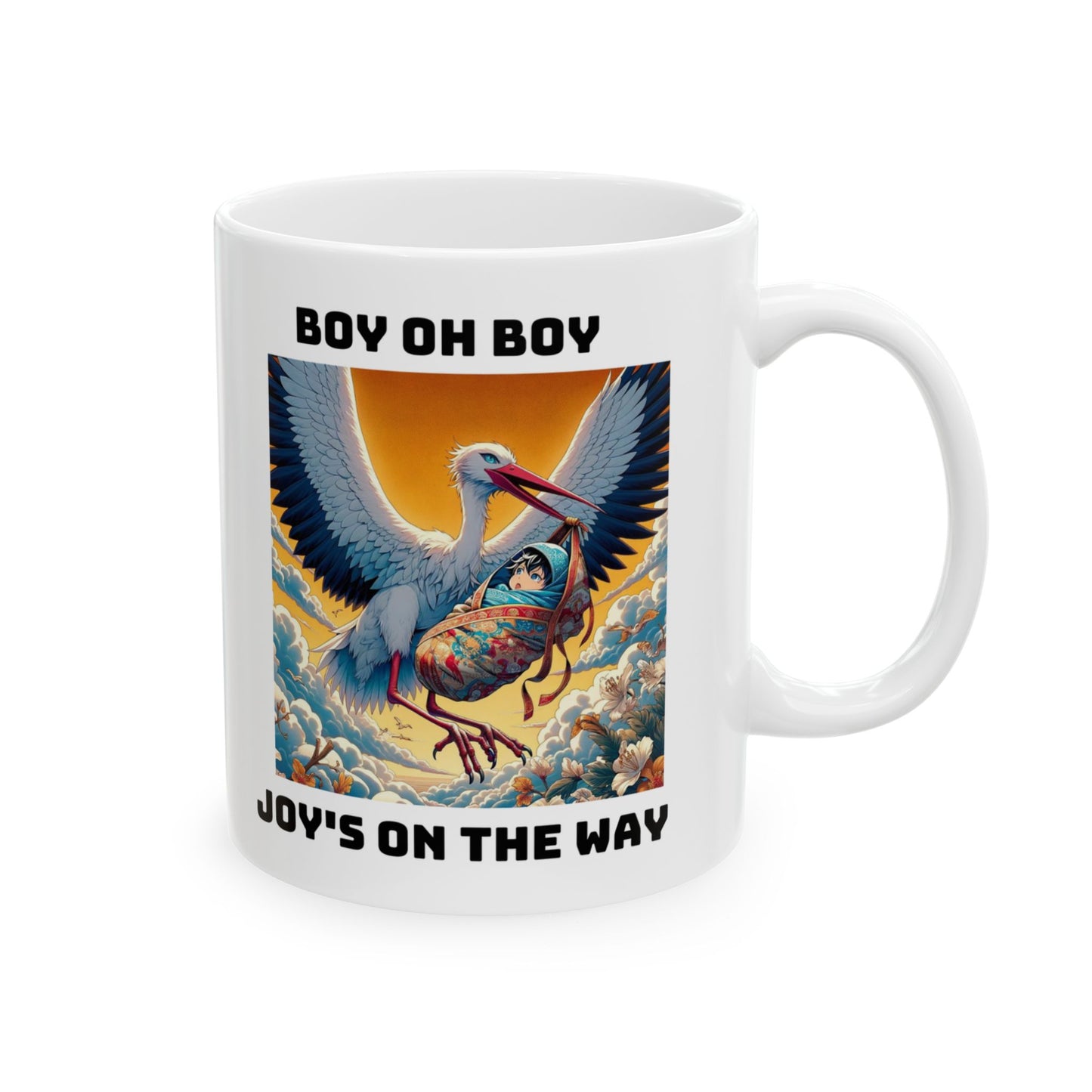 Ceramic Mug, 11oz