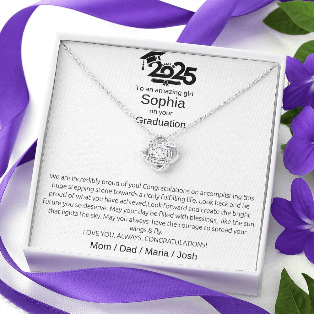 A Personalized Graduate Necklace for Your Loved Woman