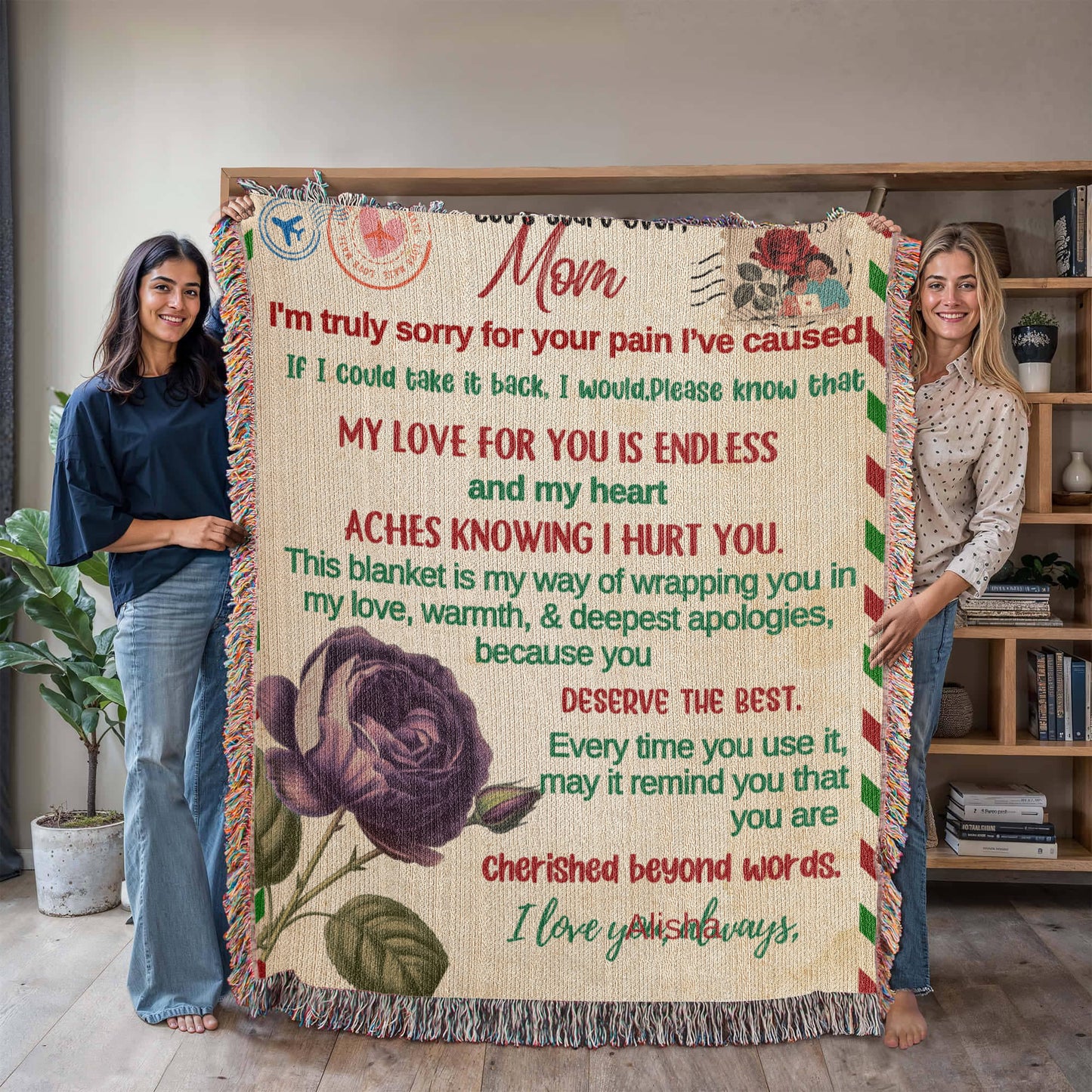 Apology Blanket for Mom