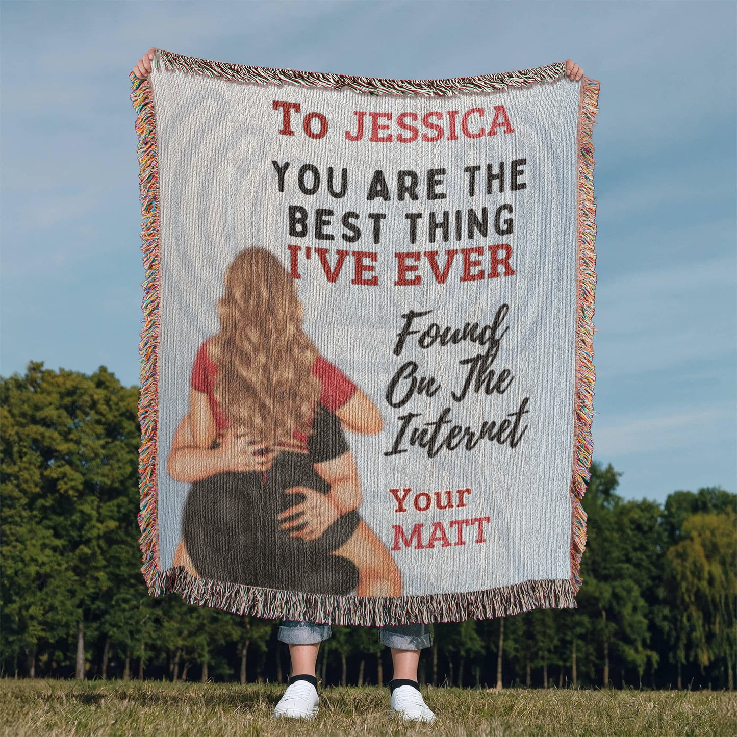 A THE BEST FIND ON INTERNET for my Wife, Girlfriend or Partner Sherpa, Fleece or Woven Blanket