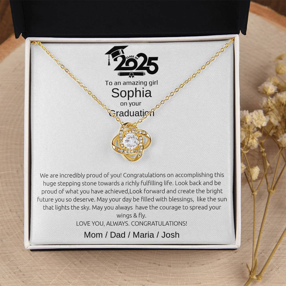 A Personalized Graduate Necklace for Your Loved Woman