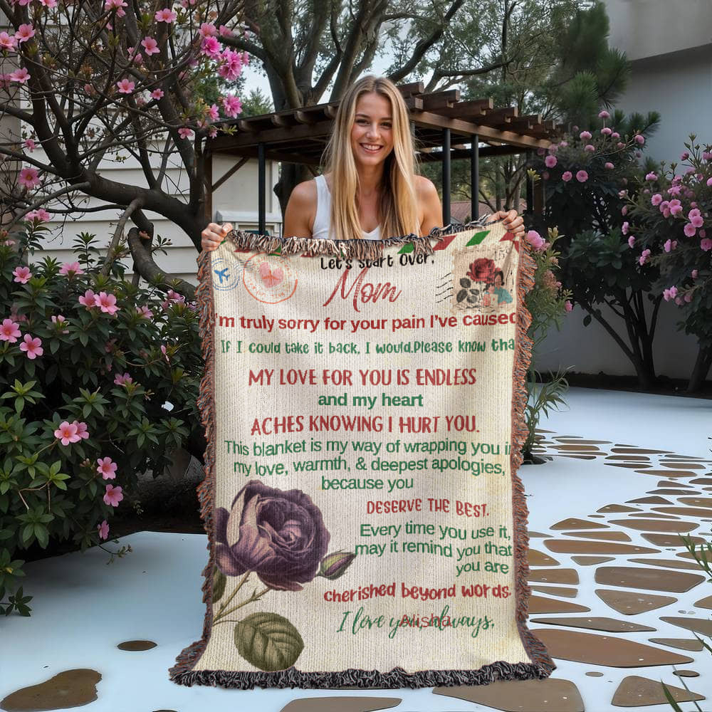 Apology Blanket for Mom