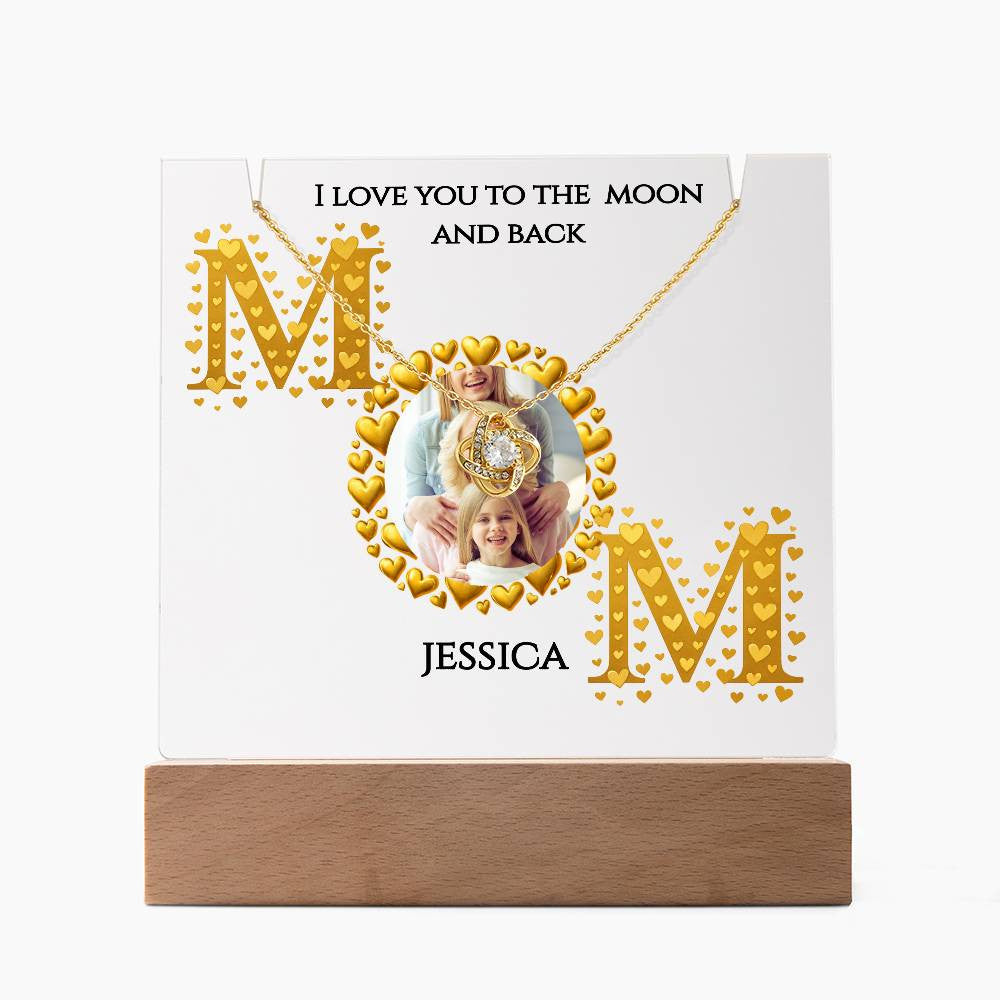 A Custom Love Keepsake Acrylic Bundle for Mom
