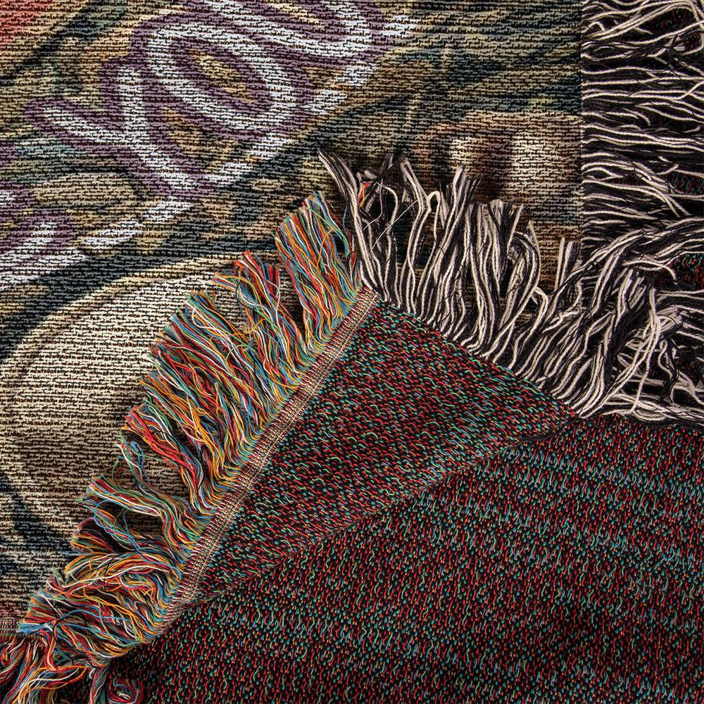 I want to get old by your side Heirloom Woven Blanket for Wife from husband