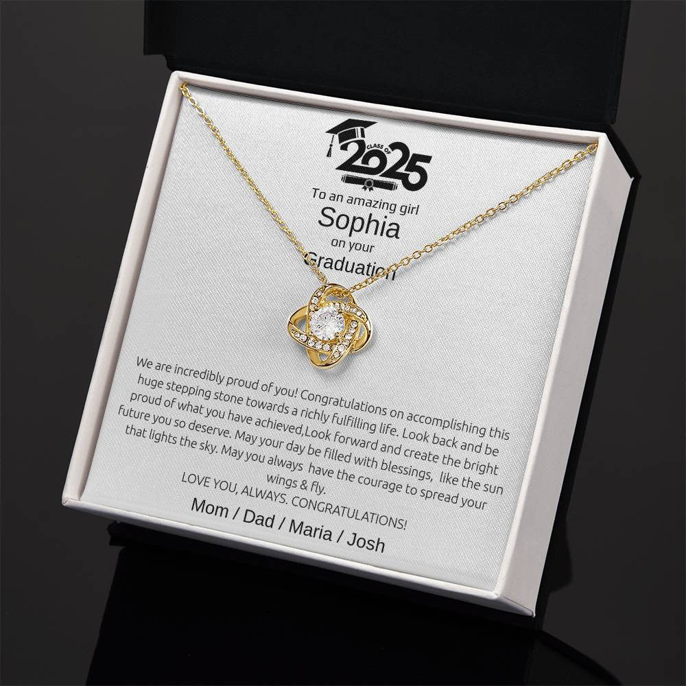 A Personalized Graduate Necklace for Your Loved Woman