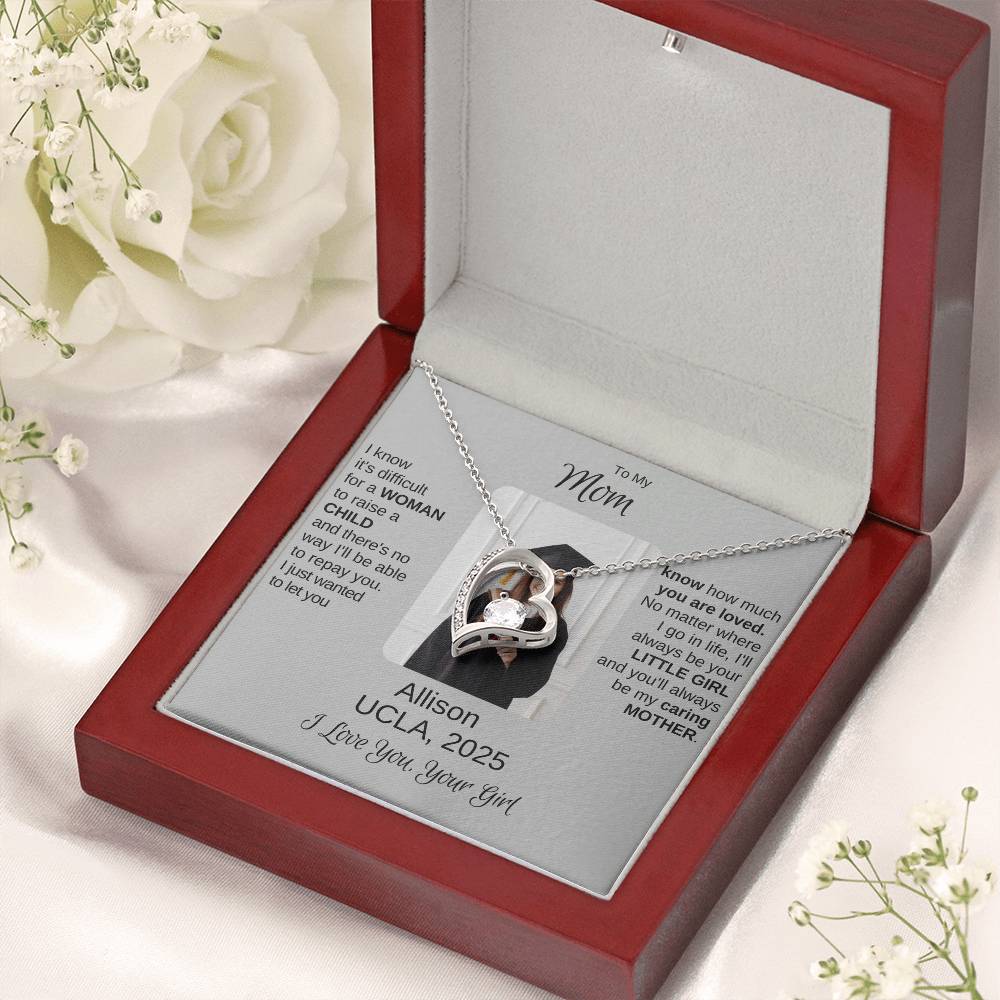 A Personalized Graduation Necklace for Mom