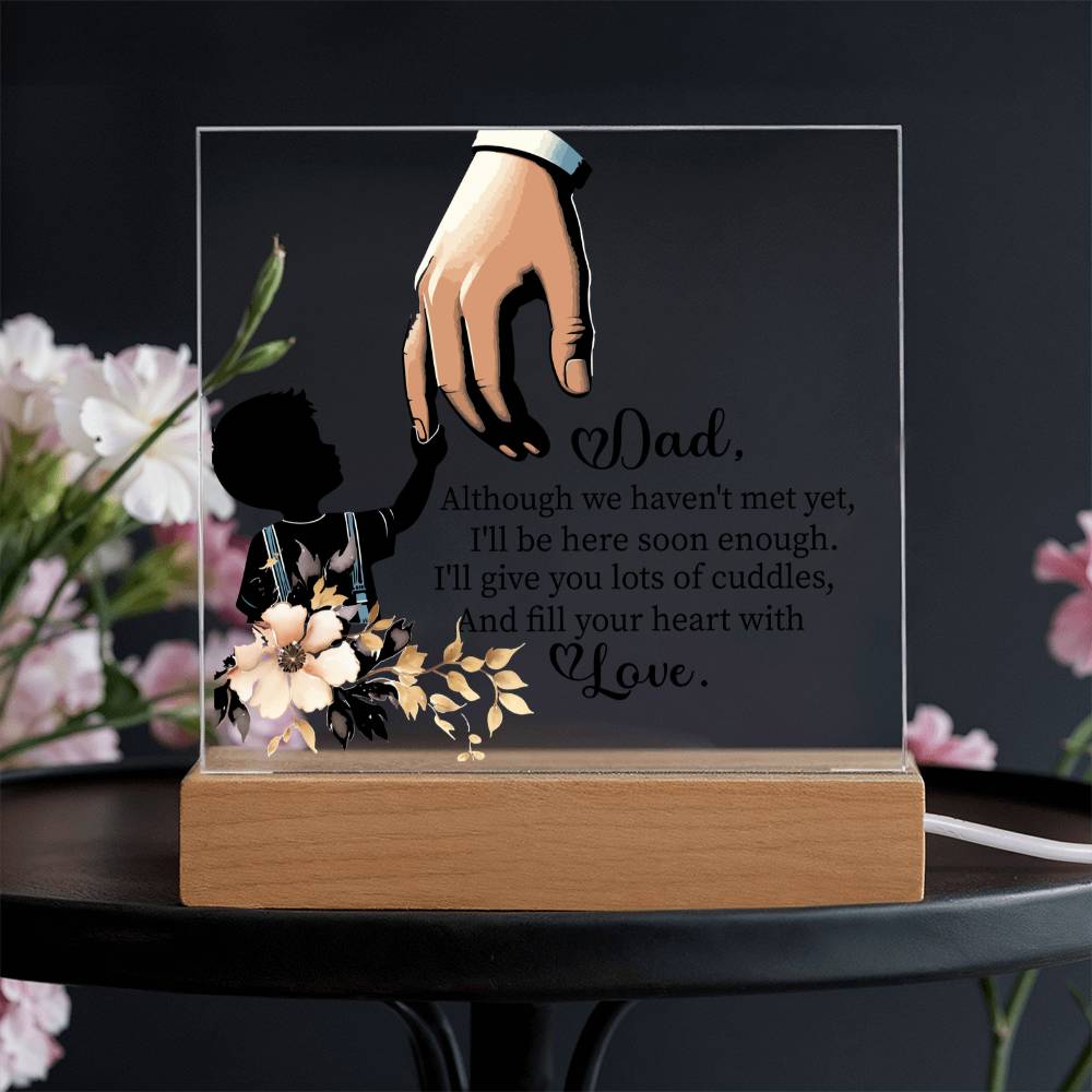 A Future Dad Acrylic Plaque