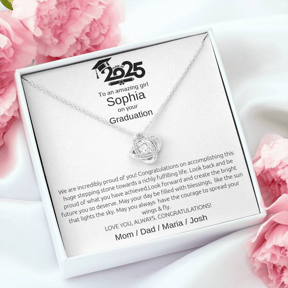 A Personalized Graduate Necklace for Your Loved Woman