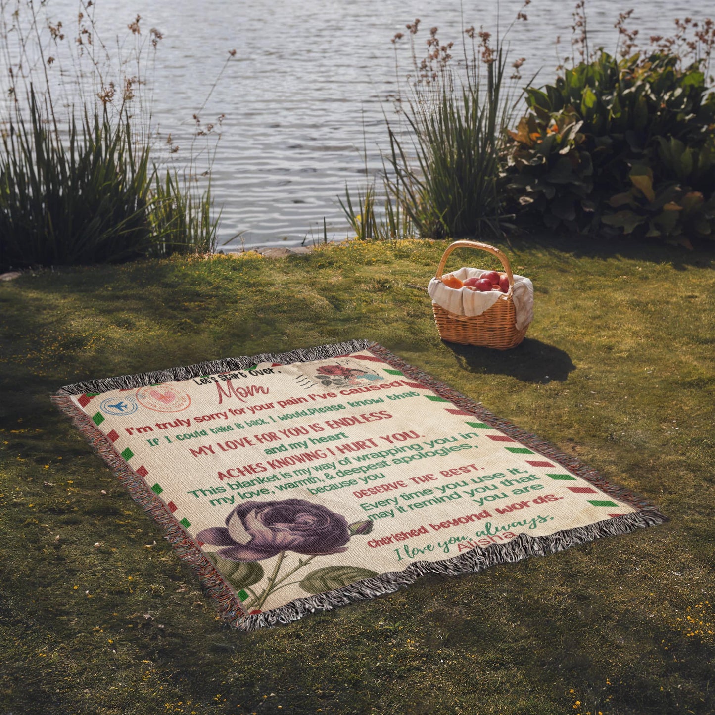 Apology Blanket for Mom