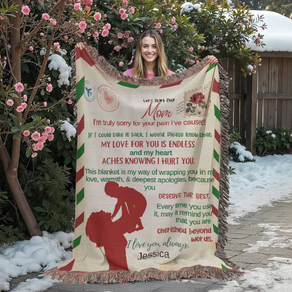 An Apology Blanket for Mom