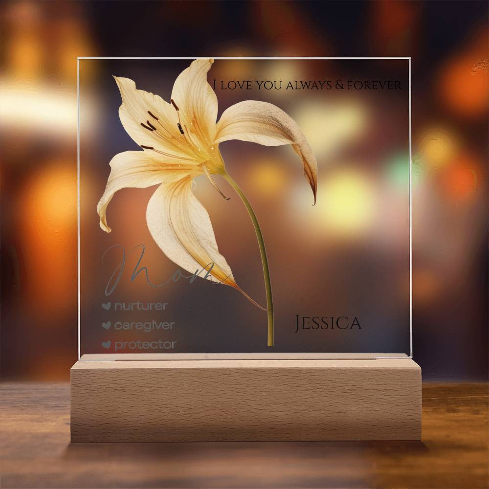 A Love Acrylic Plaque for Mom