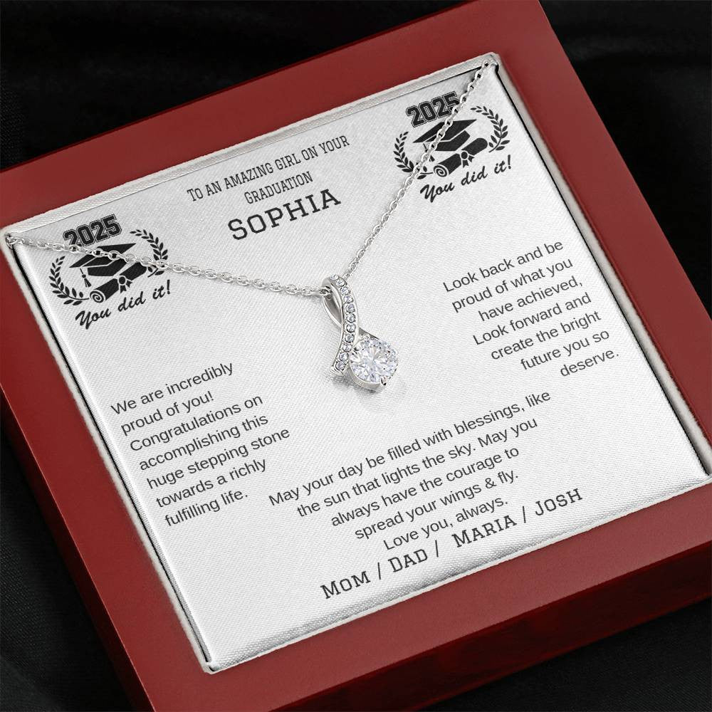 A Necklace Graduation Gift for Your Loved Woman