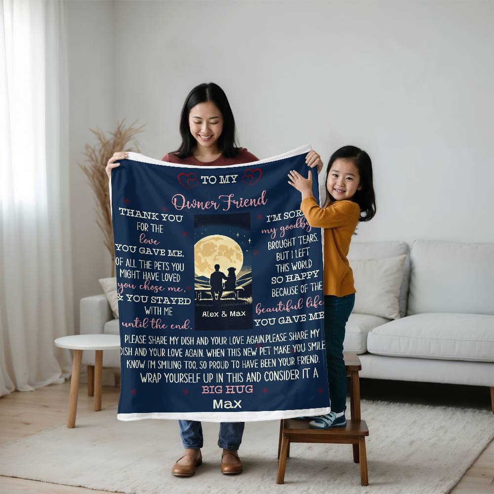 Sherpa Fleece Blanket (3:4)
