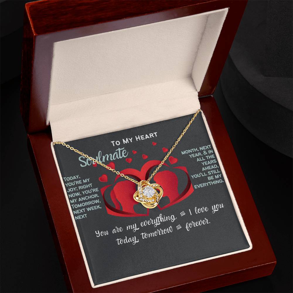 Wife, Girlfriend, Partner, Sweetheart Gift | Love Present from Husband, Boyfriend, Personalized Necklace for wife with Funny message card.
