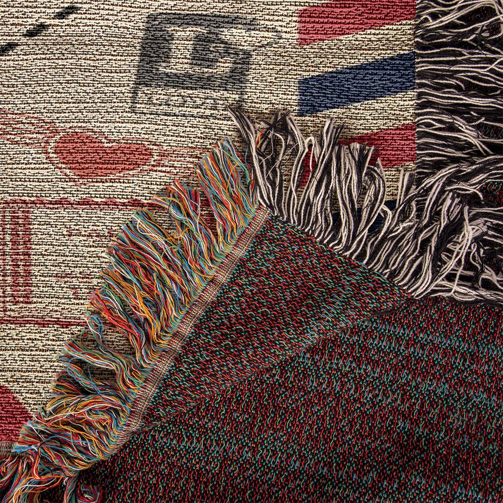 A Custom Blanket Letter to Mom from a Child.
