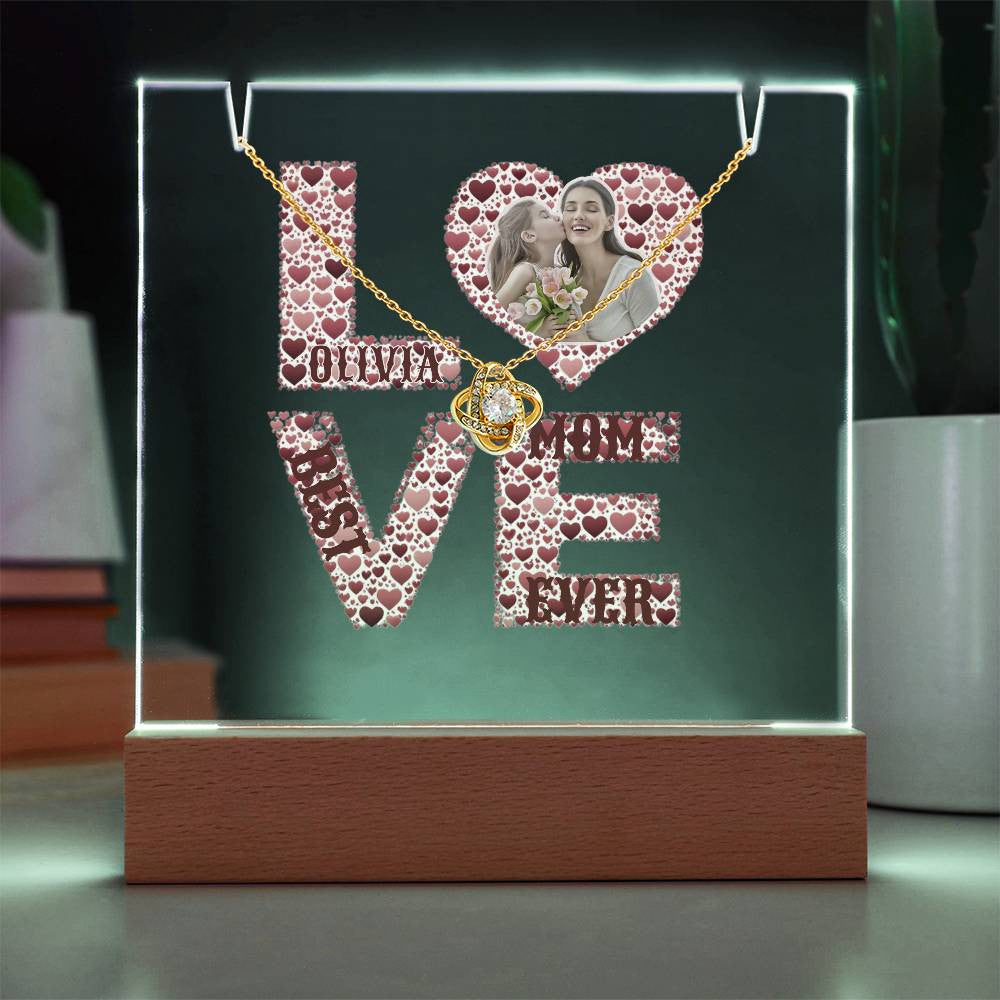 Personalized Keepsake Acrylic Love Bundle for MOM