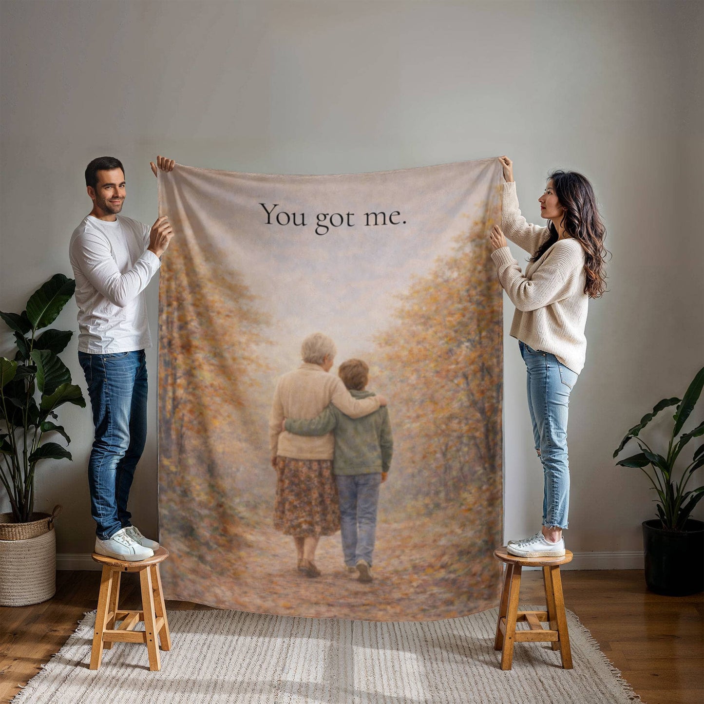 Sherpa Fleece Blanket (3:4)