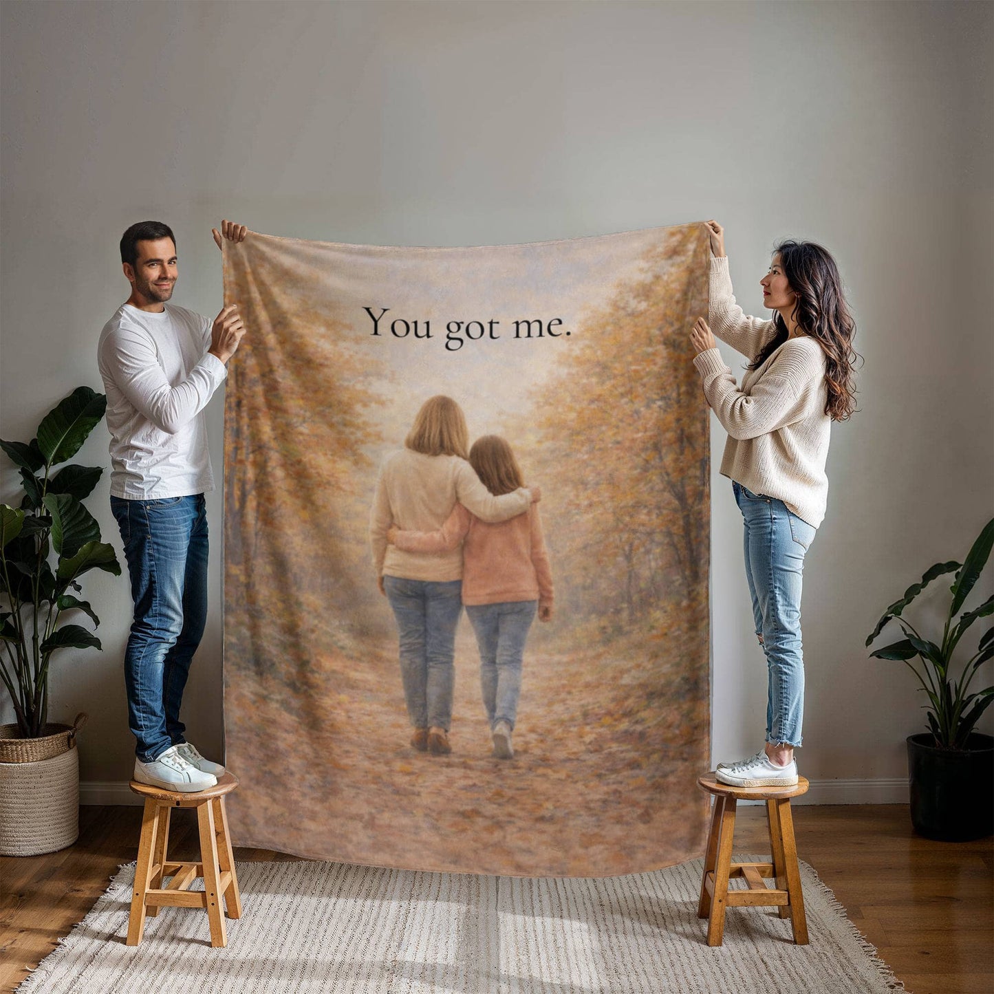 Sherpa Fleece Blanket (3:4)