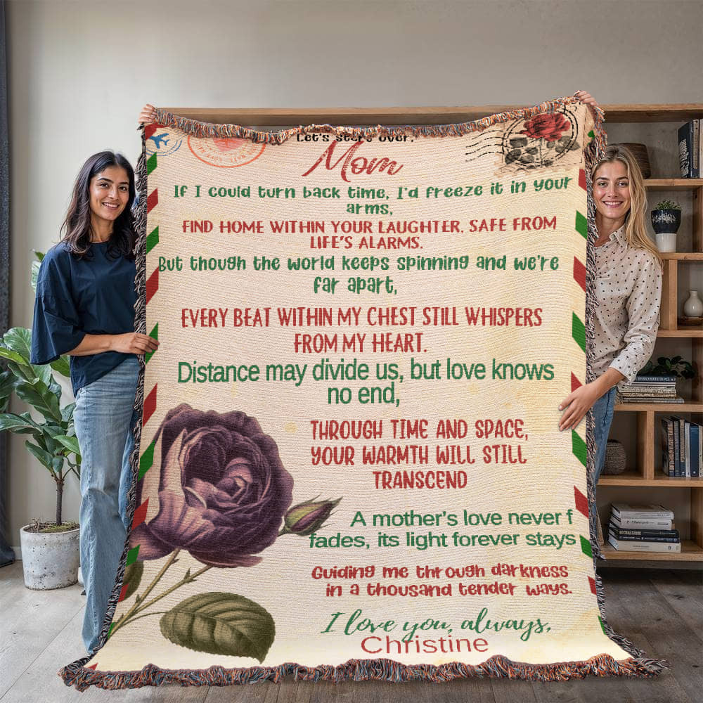 An "I'm Sorry" Blanket for Mom