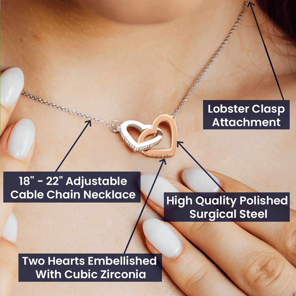 A Custom Love Necklace for a New Grandma.