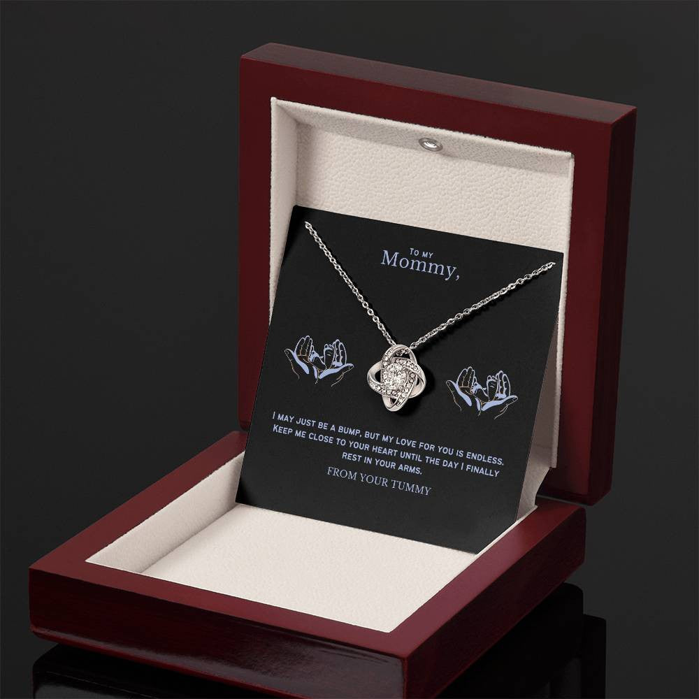 A Love Necklace from a Bump to a Future Mommy