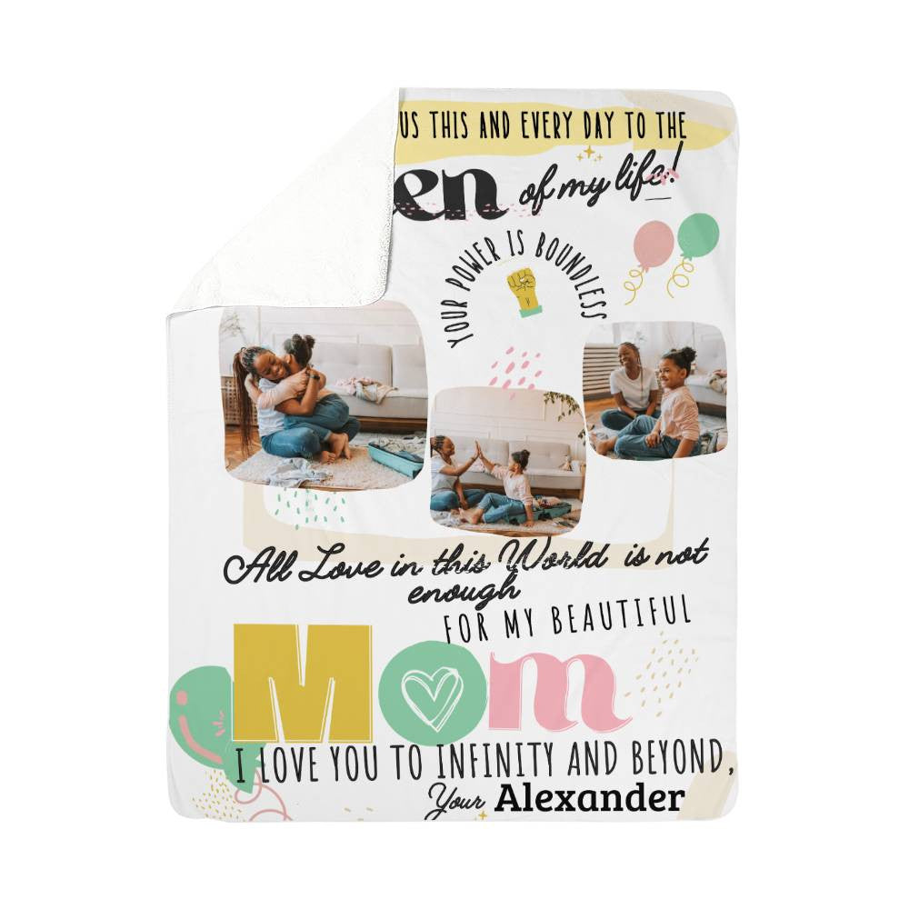 A LoveFleece Blanket for Mom