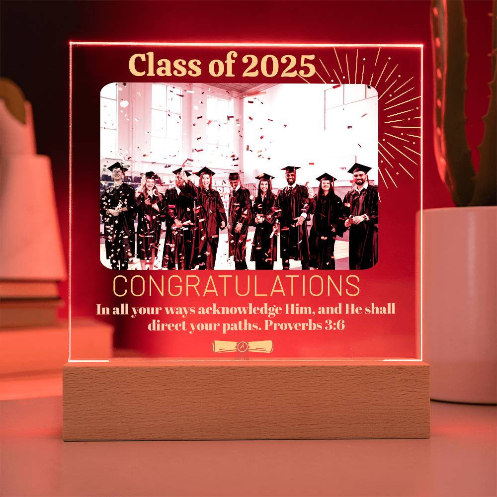 Photo Personalized Graduation Acrylic Plaque