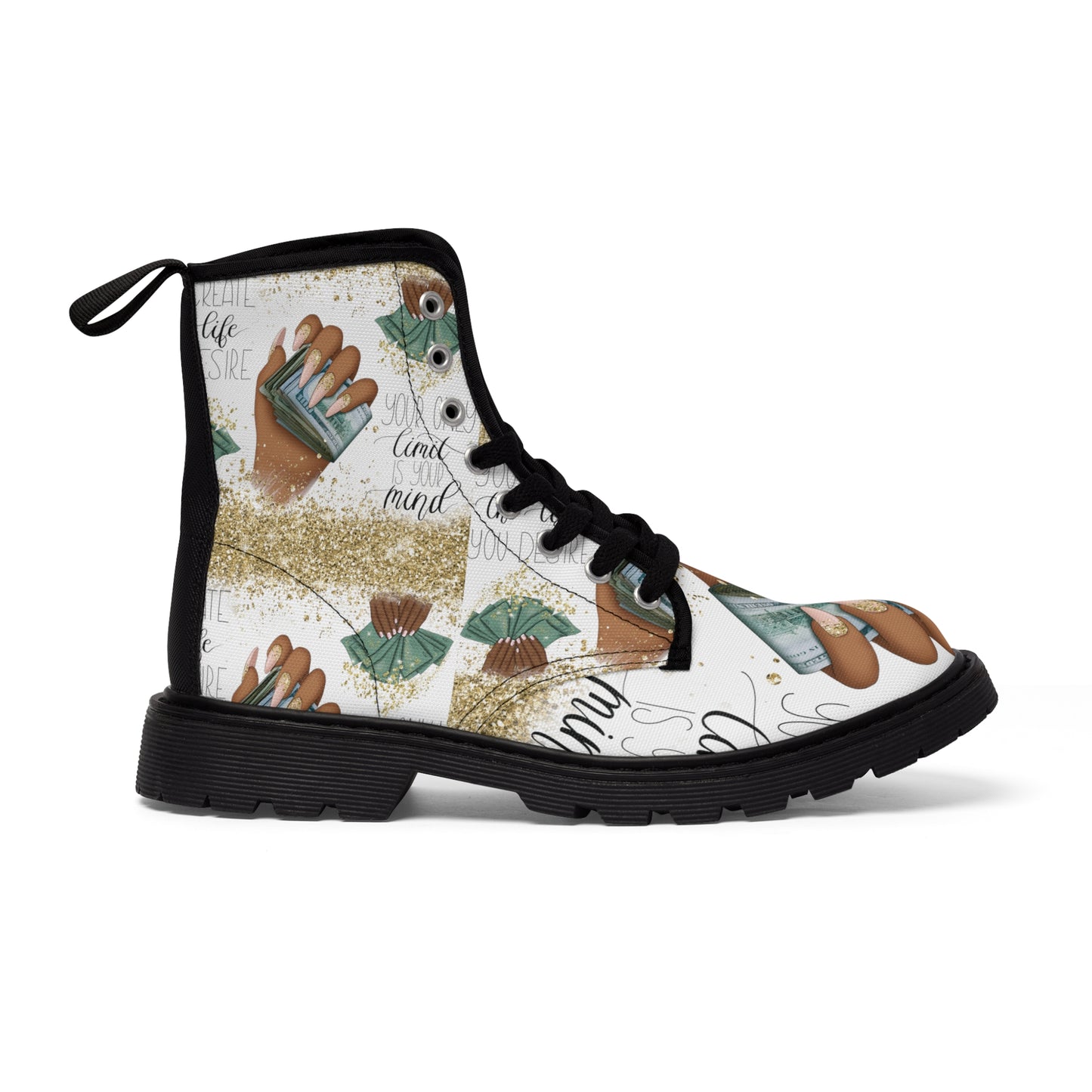 Women's Canvas Boots