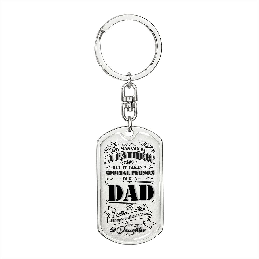 To My dad, personalise your gift if you wish