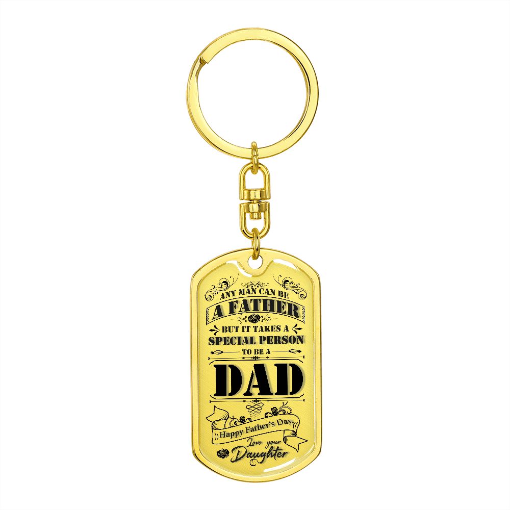 To My dad, personalise your gift if you wish