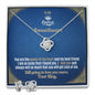 To My Queen girlfriend or wife from your King. I'll love you til you get sick of me.