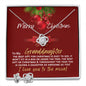 To my pretty granddaughter my gift for Christmas