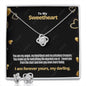 My Sweetheart, you are my treasure, for girlfriends and wifes.