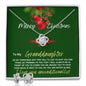 To my pretty granddaughter my gift for Christmas