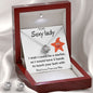To My Sexy Lady - I Wish I Could Be A Starfish - Necklace Gift