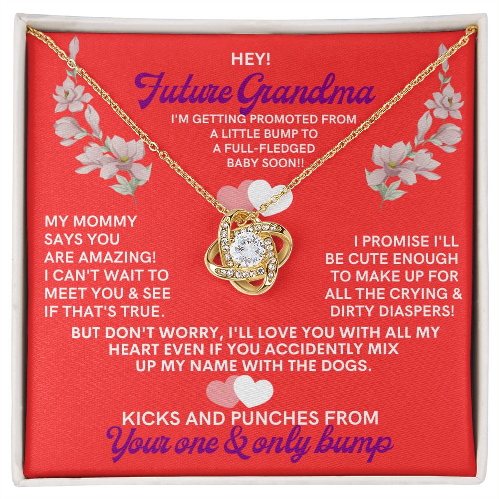 To My Future Grandma, from a little bump.