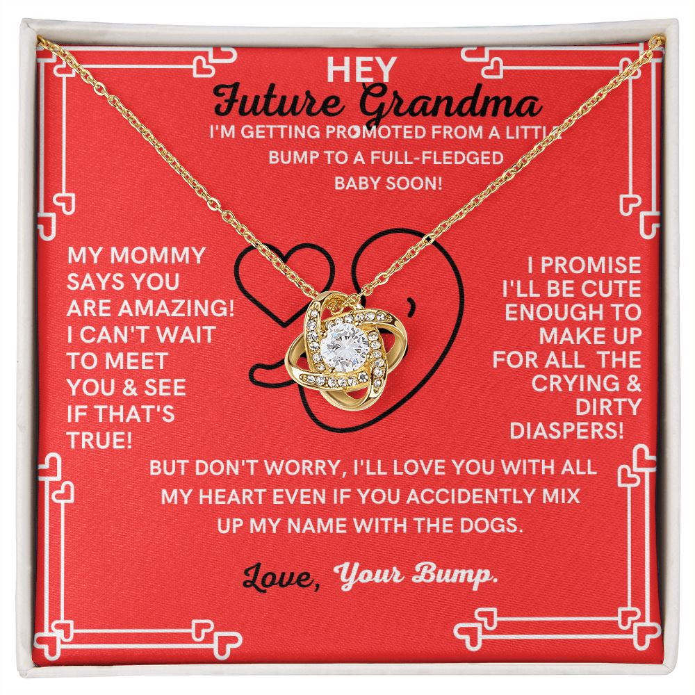 To My Future Grandma, from a little bump.