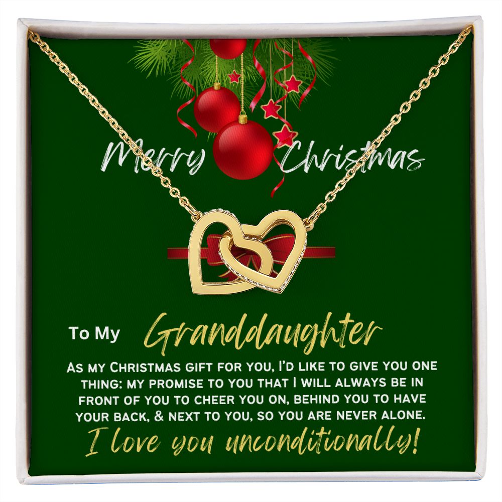 To my pretty granddaughter my gift for Christmas