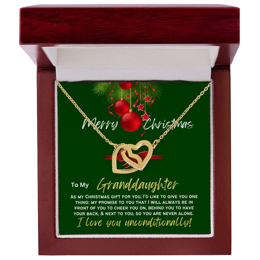 To my pretty granddaughter my gift for Christmas