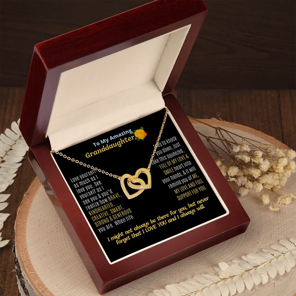 To My Granddaughter, love yourself.