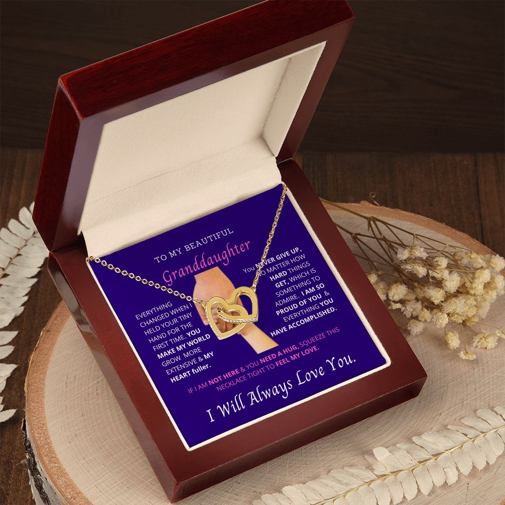 My Granddaughter, I love you since I first time hold your hand.