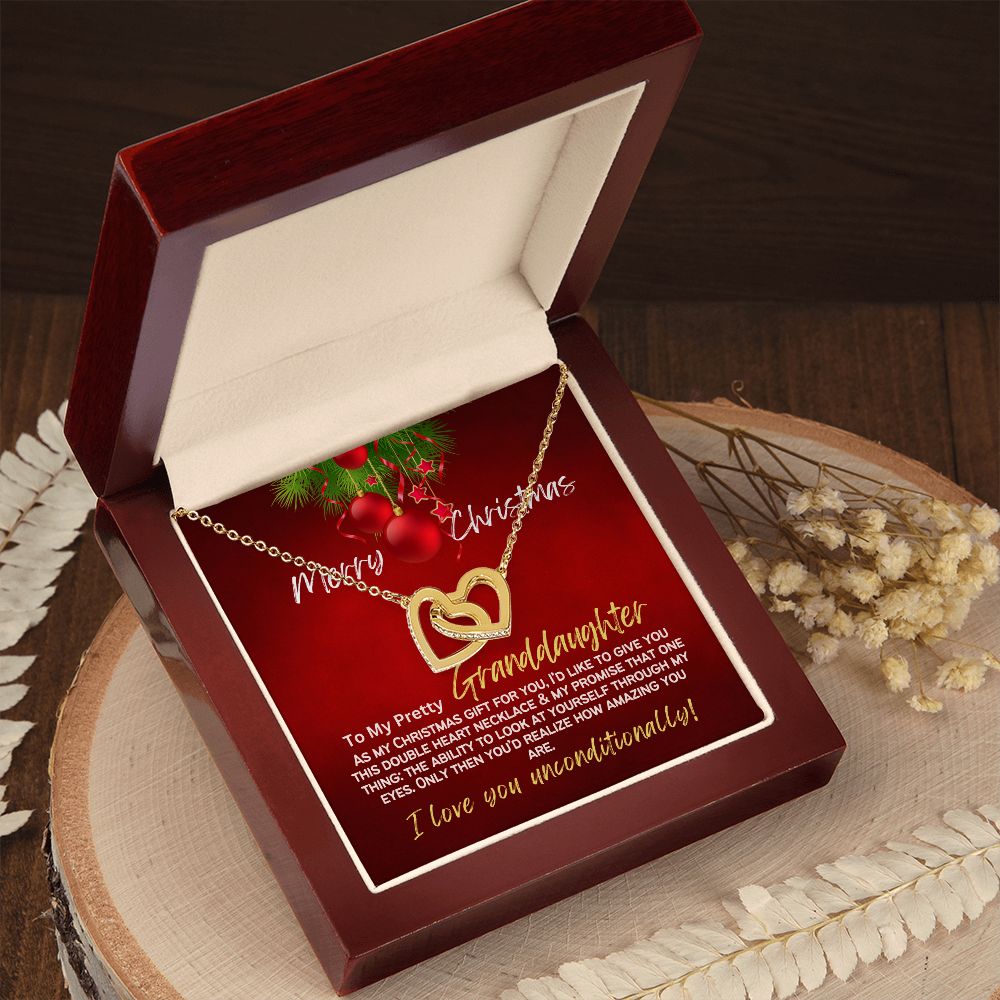 To my granddaughter, my Christmas gift for you.