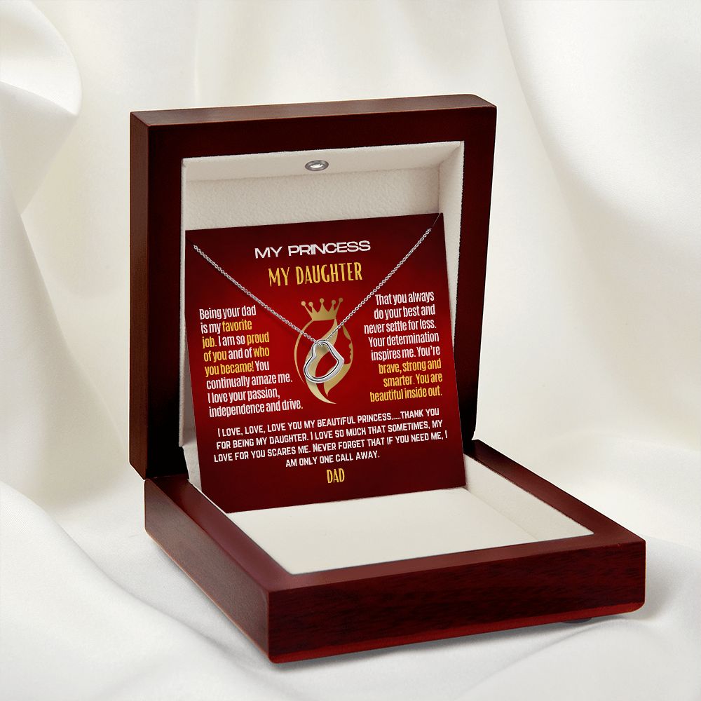 To My Princess Daughter, my lifetime pride