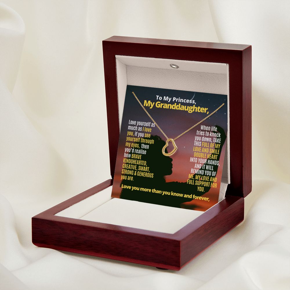 To My Granddaughter, love yourself.