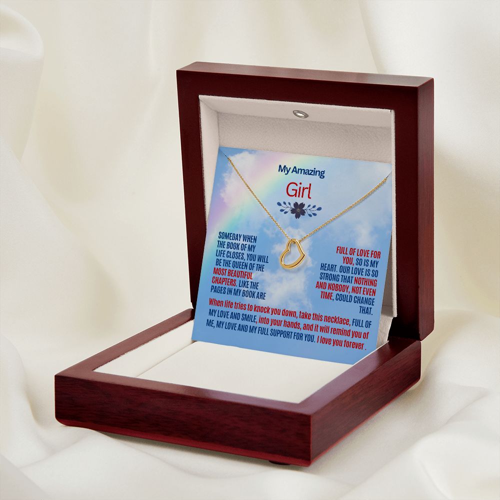 To My Daughter and / or Granddaughter. Love yourself my dear.