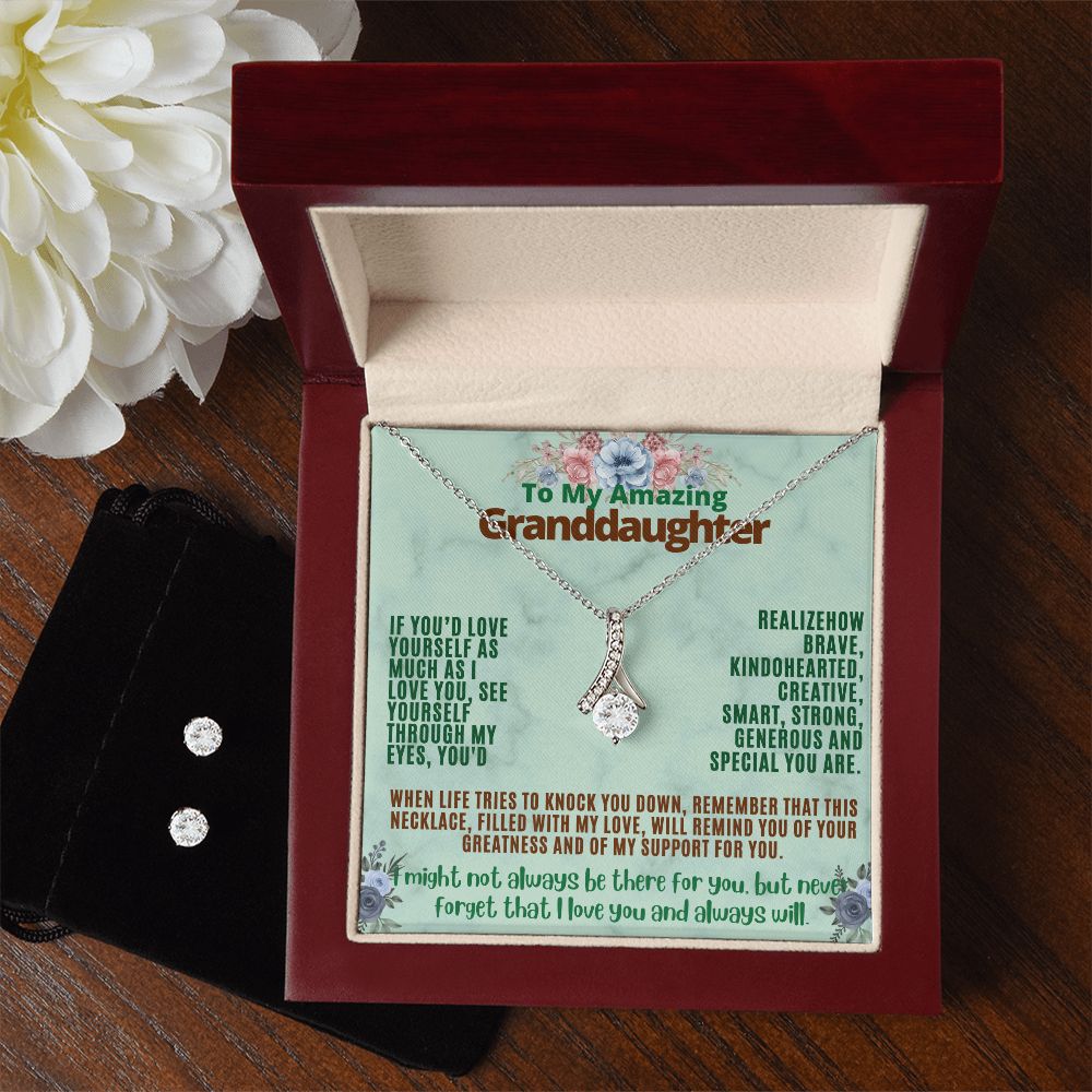 To My Granddaughter, love yourself.