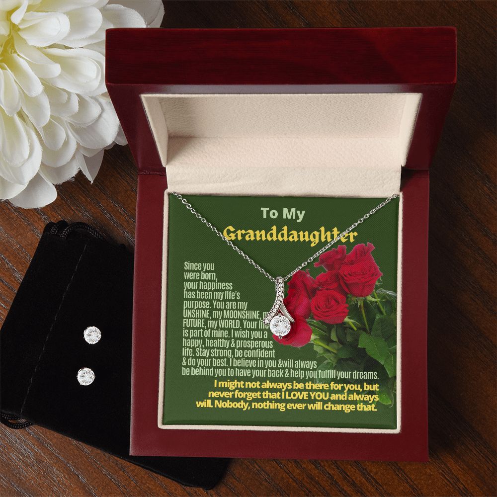 To My Granddaughter, you are my world.