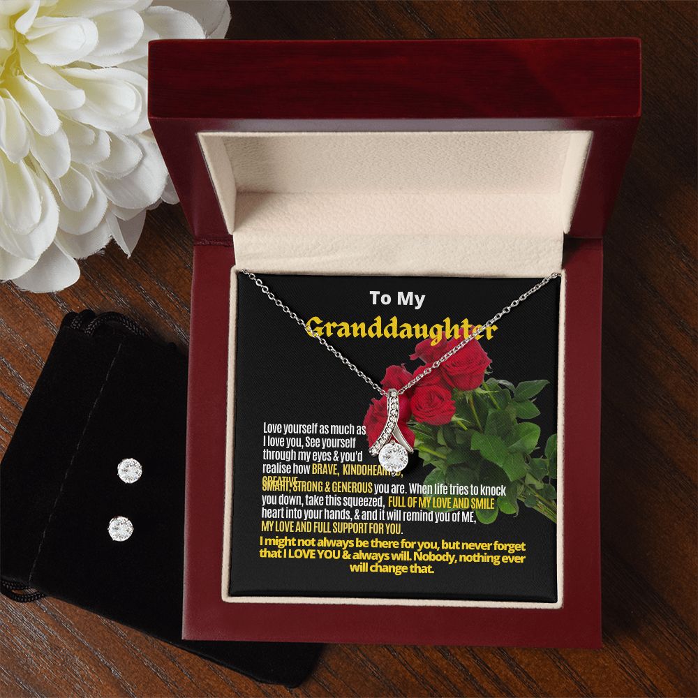 To My Granddaughter, love yourself.